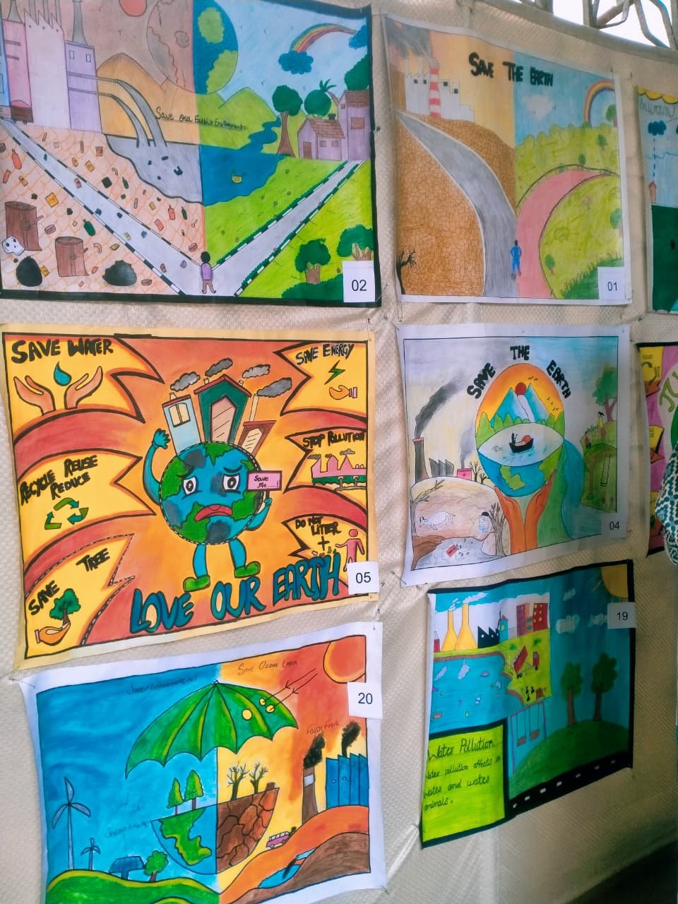 Poster painting Campus 1